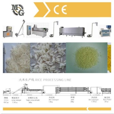 150kg/H Reinforced Rice Processing Machine